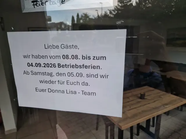 BookNoFees: Restaurante – Donna Lisa Pizzeria – Freudenberg – Pizzería Donna Lisa, foto 2