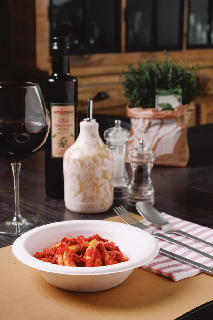 BookNoFees: Restaurante – ortorosso – Rome – rojo intenso, foto 1