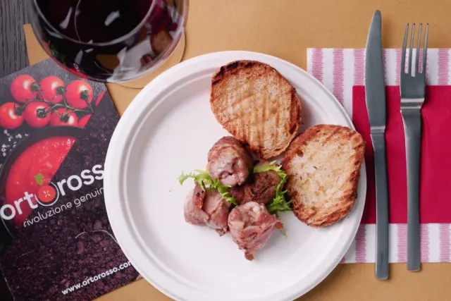BookNoFees: Restaurante – ortorosso – Rome – rojo intenso, foto 2