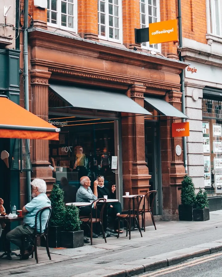 BookNoFees: Cafetería – Coffee Angel – Dublin – Ángel del café, foto 1