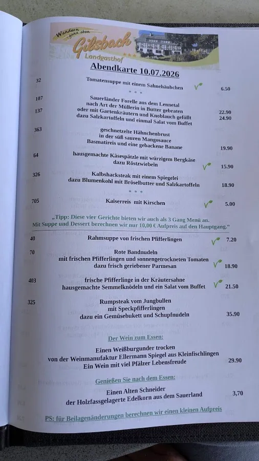 BookNoFees: Restaurante – Landgasthof Gilsbach – Winterberg – Landgasthof Gilsbach, foto 2