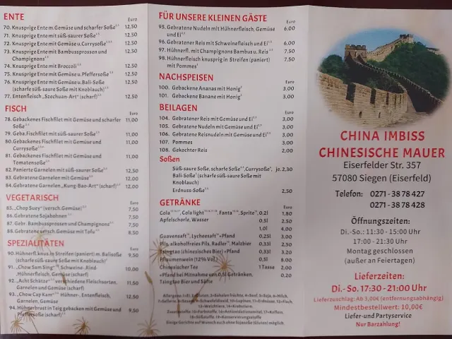 BookNoFees: Restaurante – Chinesische Mauer – Siegen – La Gran Muralla China, foto 2
