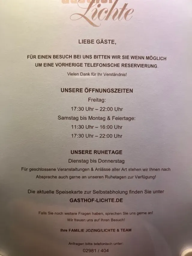 BookNoFees: Restaurante – GastHof Lichte – Medebach – GastHof Lichte, foto 2