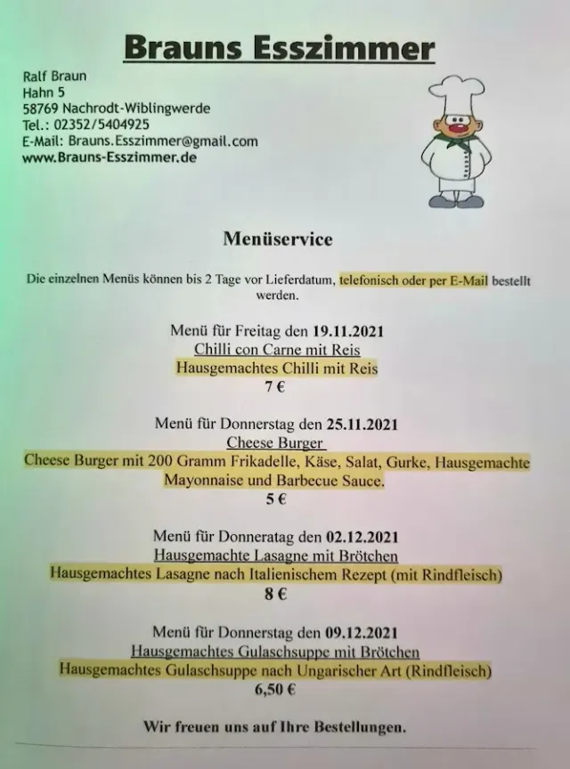 BookNoFees: Restaurante – Brauns Esszimmer – Nachrodt-Wiblingwerde – Brauns Esszimmer, foto 2