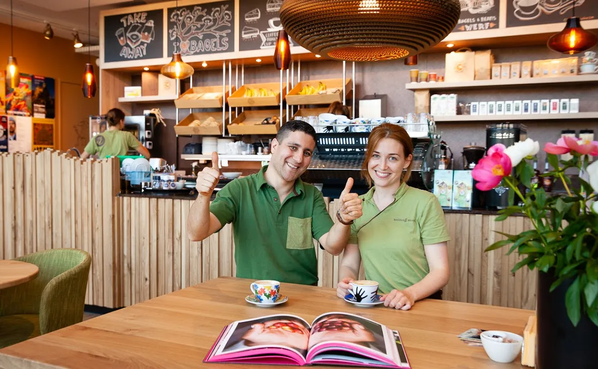 BookNoFees: Restaurante – Bagels & Beans – Amsterdam – Bagels & Beans, foto 1